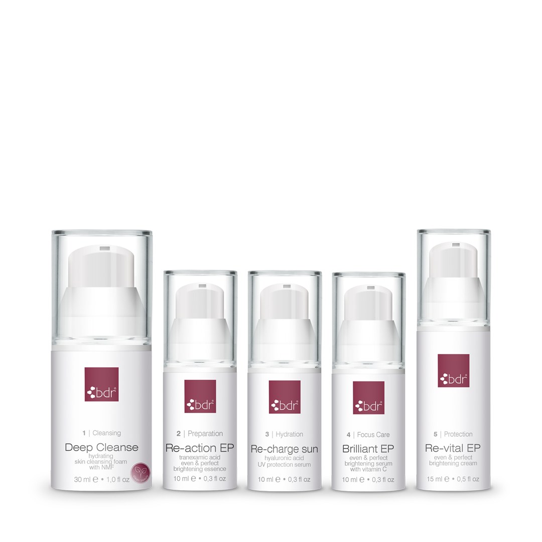 4-Wochen Wunderset bei Pigmentflecken und -störungen